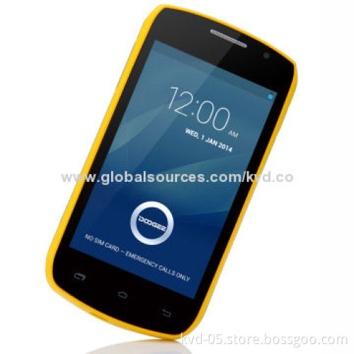 Dual-core 1.0GHz Android 4.2.2 4-inch WVGA IPS Smartphone with 800*480P Resolution